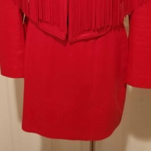 Vintage Continental Leather Mini Skirt